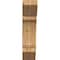 Ekena Millwork Legacy Slat Rough Sawn Bracket, Western Red Cedar, 6"W x 18"D x 26"H BKT06X18X26LEC06RWR - alternate 2
